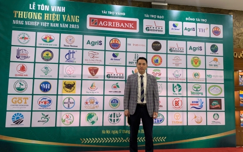   TVONE VINH DỰ NHẬN GIẢI THƯƠNG HIỆU VÀNG NÔNG NGHIỆP VIỆT NAM 2025